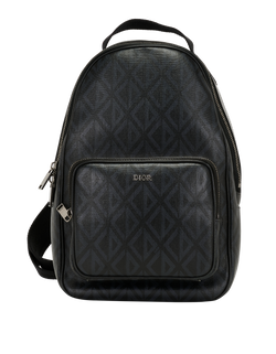 Sling Bag, Leather, Black, 16BO0222, 2*